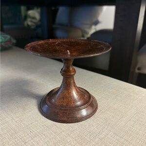 Vintage Copper Candle Holder